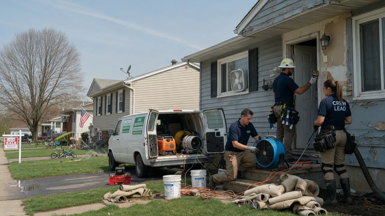 Flood Cleanup in Fontana, KS near me