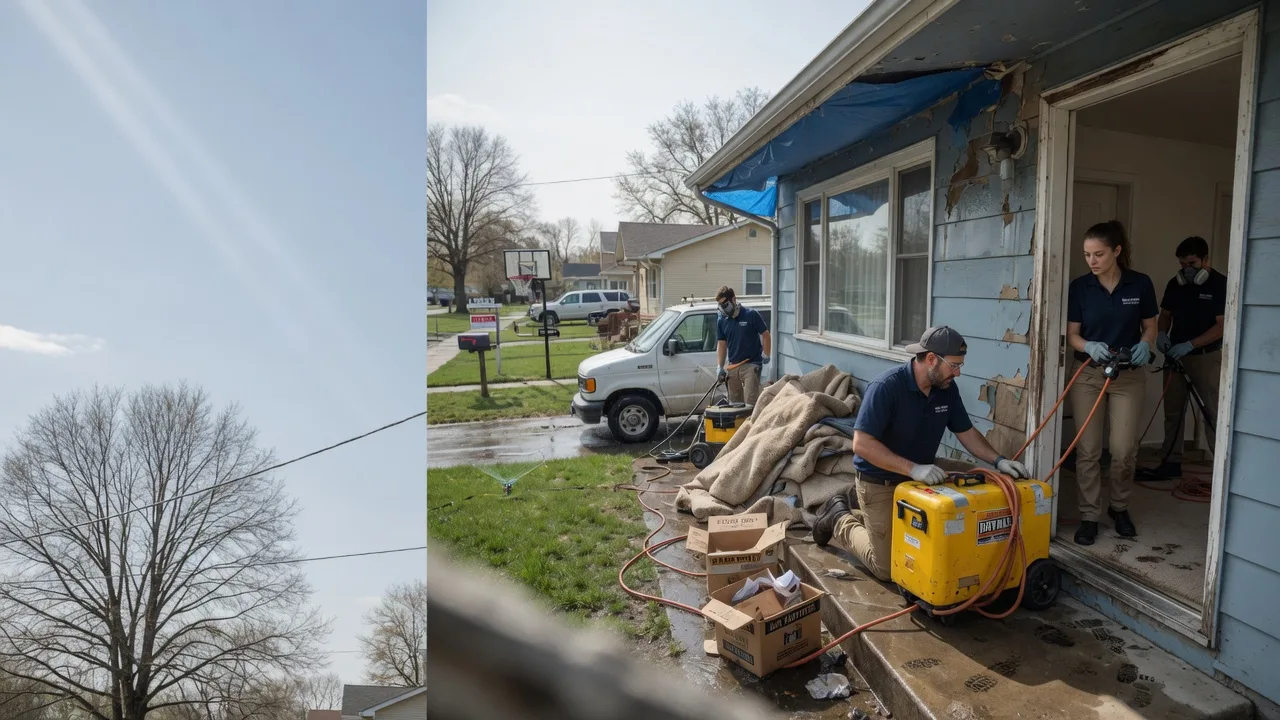 Basement Flood Cleanup in Fontana, KS near me